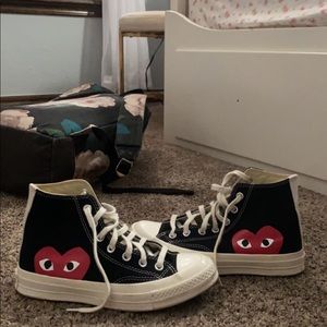 converse x comme des garcons play all star chuck
